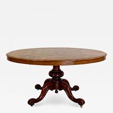 Check for additional features such as drawers or storage baskets if you desire extra storage. Walnut Oval Breakfast Table England Circa 1860