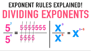 There are also some examples to help you do the exercises. Exponent Rules Dividing Exponents With The Same Base Youtube