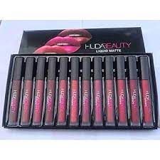 Huda beauty liquid matte lipsticks swatches (12 shades). Buy Huda Beauty Liquid Matte Lipstick Set Of 12 Online Get 81 Off