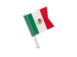 The flags of mexico and italy. Square Flag Pin Illustration Of Flag Of Mexico