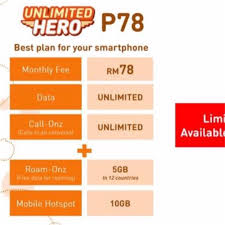 Staying connected was pretty easy and it cost us. U Mobile Postpaid Unlimited Hero P78 Plan End Shopee Malaysia