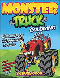 Now, print out and then use crayons, colored pencils … to create a nice picture. Monster Truck Coloring Activity Book Perfect Color Book For Kids 3 5 4 8 A Fun Board Book With Big Trucks For Boys 22 Hot Wheels Coloring Pages Amazon Co Uk Monster Trucks Press 9798639243646 Books