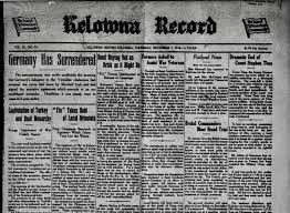 In july 1918, the former members of the government formed the communist party (bolsheviks) of ukraine, the constituent assembly of which took place in moscow. A Look Back At Kelowna At The End Of The First World War Infonews Thompson Okanagan S News Source
