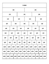 5 Best Photos Of Equivalent Fractions Chart Printable