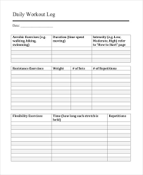 printable workout sheets - East.keywesthideaways.co