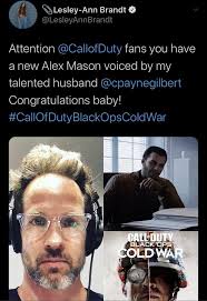Alex Mason's new voice actor : r/blackopscoldwar