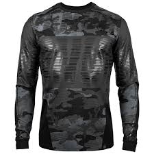 Venum Tactical Long Sleeve T Shirt Black Black