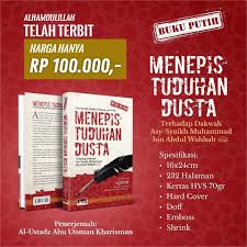 Check spelling or type a new query. Jual Menepis Tuduhan Dusta Atas Dakwah Syaikh Muhammad Bin Abdul Wahhab Jakarta Pusat Ilmu Sunnah Tokopedia