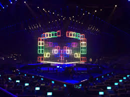 Pin Oleh Yana Kasaeva Di Eurovision Stage
