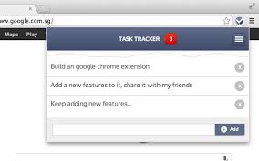 The google logo appears in numerous settings to identify the search engine company. Task Tracker
