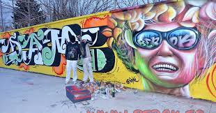 Graffitis Dam Trs y Derz Barcelona