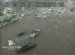 A city in maryland was inundated with massive flooding on sunday due to a storm, causing serious damage that will likely cause the town to rebuild much of its main street surrounding cities in maryland are also in danger, and a flash flood warning was issued to baltimore for monday morning. Breaking Torrential Rain Causes Major Flash Flooding In Arlington County Arlnow Com
