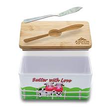 These butter baby corn holders are as cute as they are functional! Adirom Butter Dish With Sealed Lid Elegant Melamine Butter Import It All
