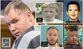 Context/Details: On his eighth birthday in 1998, Robbie Middleton was  subjected to an unimaginable horror: he was tied to a tree, doused in  gasoline, and set