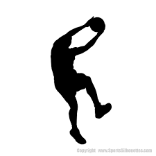 Silhouette basketball player basketball png. Basketball Player Shooting The Ball Basketball Player Shooting Basketball Player Wall Decals