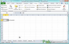 Spell Checking And Proofing In Excel Ten Things To Learn How It Works Pakaccountants Com