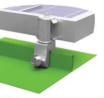 Railless Solar Racking Kit for Snap Lock Standing Seam Metal Roofs