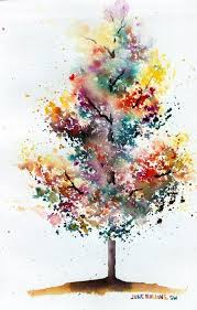 Glasgow Scotland Artist Scott Naismith Tree Art Watercolor Art Art