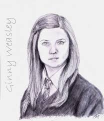 Draw a curved line below. Ginny Weasley By Ashlee751 On Deviantart