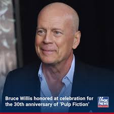 PULP-ULAR TRIBUTE: The beloved actor who starred in the classic Quentin  Tarantino film was diagnosed with dementia in 2023. See more about the  event and his daughter's tribute: https://trib.al/9qPi3E1