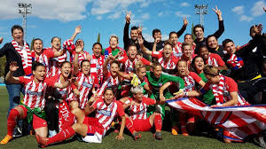 Second half ends, real sociedad 0, atlético de madrid 2. El Atletico Femenino Campeon As Com