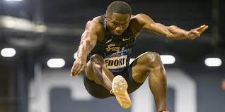 Juvaughn harrison, formerly known as juvaughn blake is an american high jumper and long jumper. Grimes Makes Leap At Ncaas