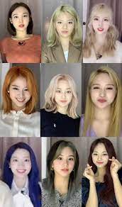 You Know When They Change Their Hair Color Or Hairstyle They Re Having A Comeback Kpop Girl Groups Kpop Hair Kpop Hair Color