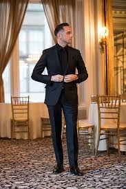 Image result for black tie optional male