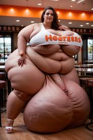 Hooters, Full Body, Breast Expansion Furry AI Porn