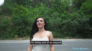 Free Public Agent hitch-hiker with fabulous large tits screwing a large  shlong Porn Video HD