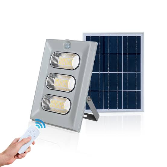 150W Solar Floodlight with Motion Sensor by AllTop Electronics