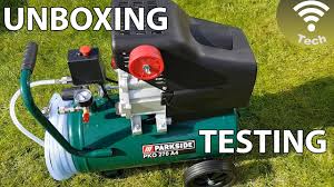 2 manometra sa bar i psi skalom. Parkside Compressor Pko 270 A4 From Lidl Youtube