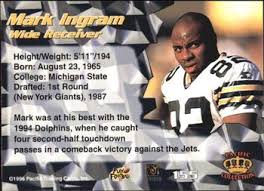 Mark ingram a healthy scratch vs. Mark Ingram Sr Gallery The Trading Card Database