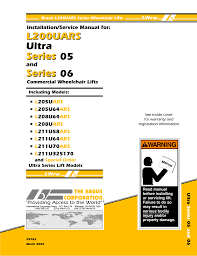 Find braun wheelchair lift from a vast selection of mobility/walking equipment. 25783 Commercial Wheelchair Lifts Manualzz