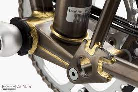 The Bottom Bracket Notoriously Difficult To Braze But Here Rendered Almost Perfect Brompton Bike Frame Bike