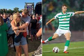 And playing for celtic in the scotland premiership (1). Celtic Star Kristoffer Ajer Shares Loved Up Pic With Girlfriend At Lewis Capaldi Trnsmt Gig
