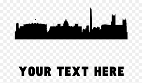 Washington Dc Skyline Silhouette Png Washington Dc Skyline Silhouette Transparent Png Vhv