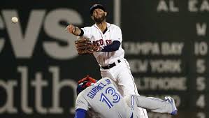 — dustin pedroia is hoping to return to the boston red sox next year after playing in just nine manny machado offered his best to red sox second baseman dustin pedroia, who announced. Red Sox Dustin Pedroia Leaves Wednesday S Game In Second Inning With Left Knee Discomfort