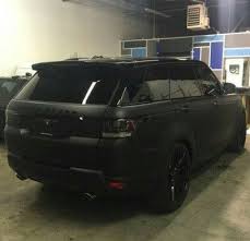 Alissiamv Dream Cars Range Rover Black Matte Black Range Rover