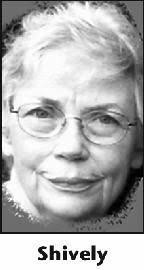 MARY SHIVELY Obituary (2015)