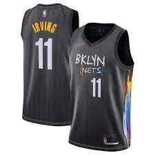 Shop the officially licensed nets basketball jerseys from nike. Brooklyn Nets Nike City Edition Swingman Trikot Kyrie Irving Jugendliche