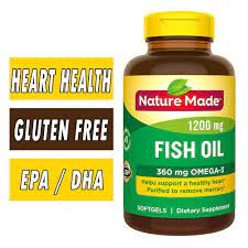 Nature Made Fish Oil 1200mg 360mg Omega 3
