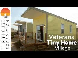 This Is The Story Of A Tiny House Community For Veterans In Phoenix That Was Opened In Late 2018 To Benefit Tiny House Community Tiny House Homes For Veterans