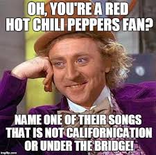 A meme emerged from this vine, which involves making use of the phrase, hi, welcome to chili's and/or creating images/videos derived from the original vine. Rhcp Imgflip