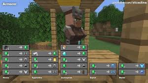 All in a days work in a vanilla survival world. How To Trade And Exchanges With The Villagers In Minecraft Minecraft Tutos