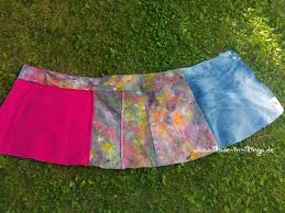 Aus alten jeans einen kinderrock nähen. Alte Jeans Farben Und Wickelrock Nahen