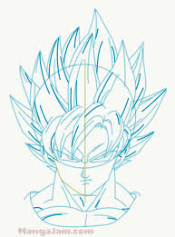 Found 59 free dragon ball z drawing tutorials which can be drawn using pencil, market, photoshop, illustrator just follow step by step directions. How To Draw Super Saiyan Goku From Dragon Ball Mangajam Com