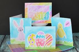 Iron on the paper to the reverse of your of the printed fabric. Easy Easter Cards To Make With Kids Craft Create Cook