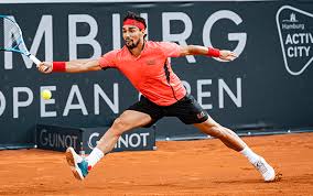 Wenn ich an meine zeit, als ich angefangen habe tennis zu spielen denke (2000 rum), hatte jeder diesen schläger in der hand. Routinierter Fognini Schlagt Mutigen Molleker Hamburg European Open 2021