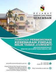 Damansara jaya sdn bhd v. Buku Panduan Permohonan Kebenaran Pindah Milik Tanah Consent 2